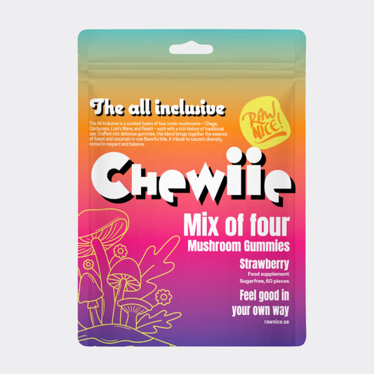 Chewiie – The All-Inclusive Four Mushroom Mix Gummies