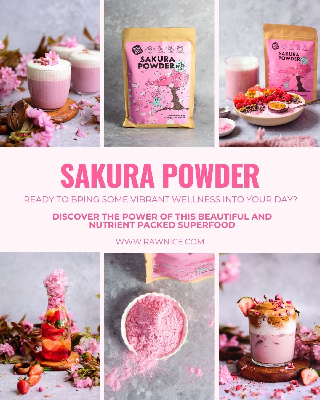 Sakura Powder Color Code Discover the Beauty and Benefits of Sakura Powder – Rawnice
