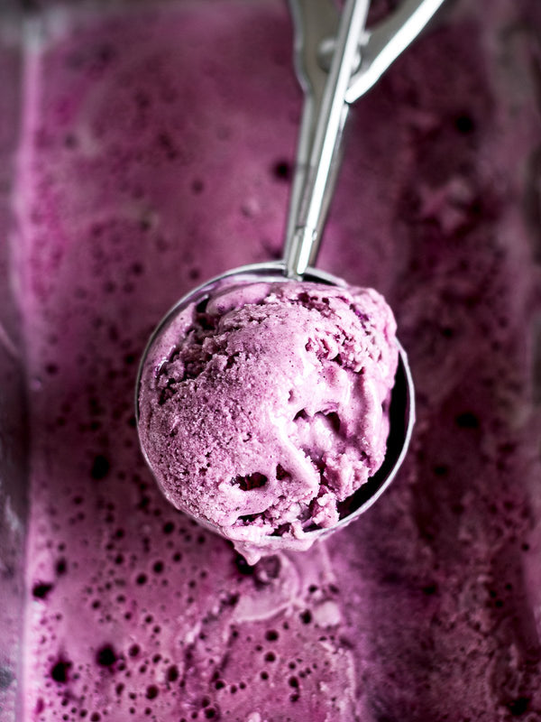 Creamy Purple Ice Cream | Rawnice