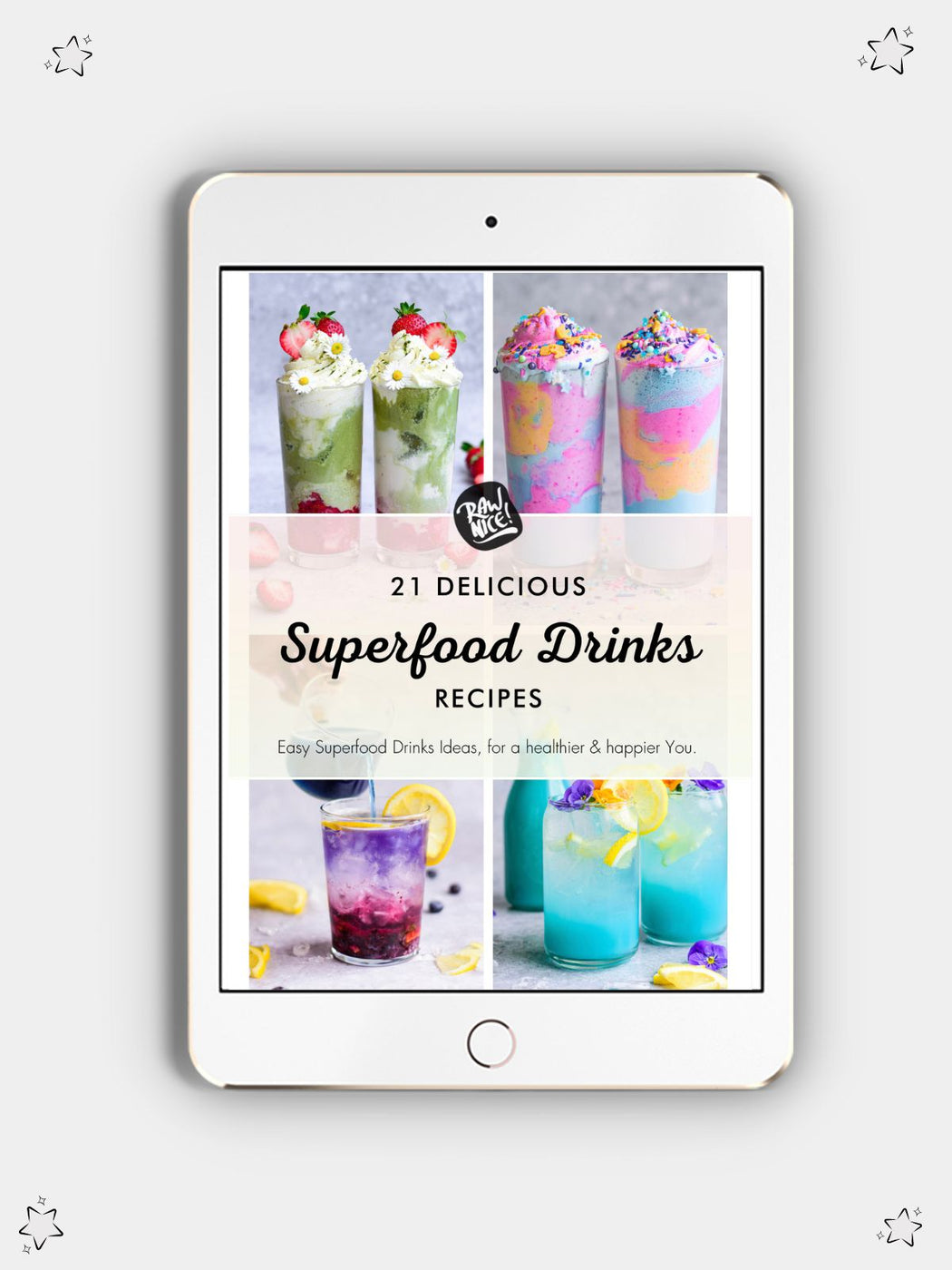 🎁 E-book: Superfood Drinks (21 Recipes) (100% off)